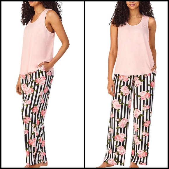 BETSEY JOHNSON Rose Stripe 3 Piece Lounge Set - Picture 2 of 5